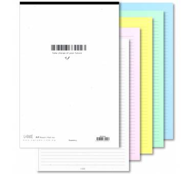 GP-RPA4 Colour Report Pad 50s