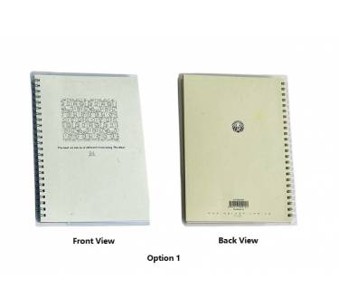 Journal book & writing pad (Ruled)
