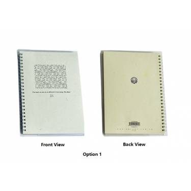Journal book & writing pad (Ruled)