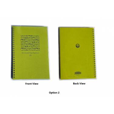 Journal book & writing pad (Ruled)