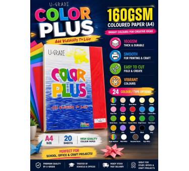Color and Printing paper 60-170g