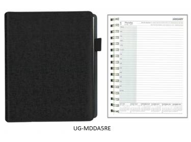UG-MDDA5RE A5 diary refill-Daily 2024